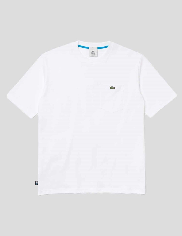 LA SOSTEGNO T-shirt live loose fit tee blanc / ibiza